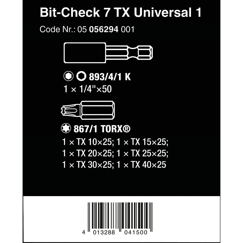Bit-Check 7 TX Universal 1