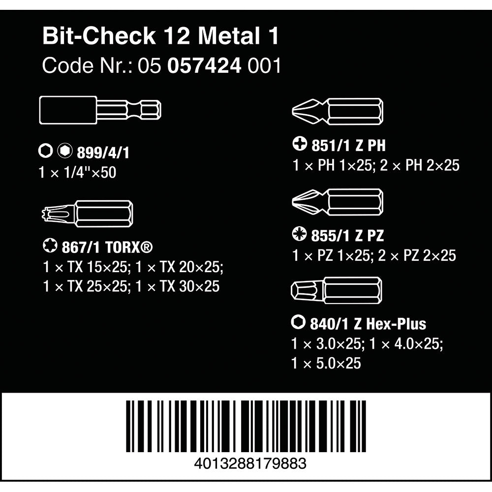 Bit-Check 12 Metal 1