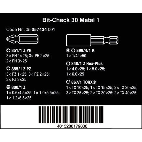 Bit-Check 30 Metal 1