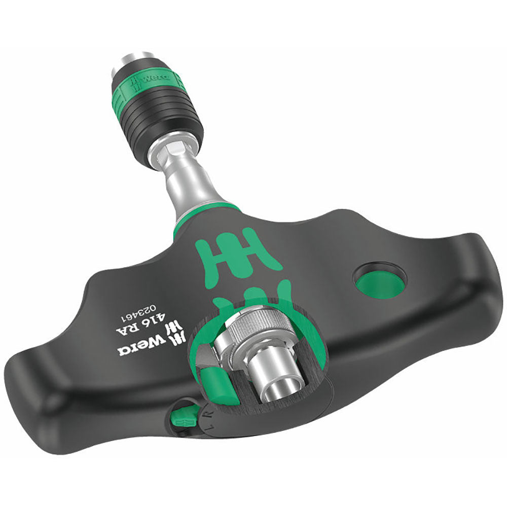416 T-Handle Bitholding Screwdriver W/Ratchet