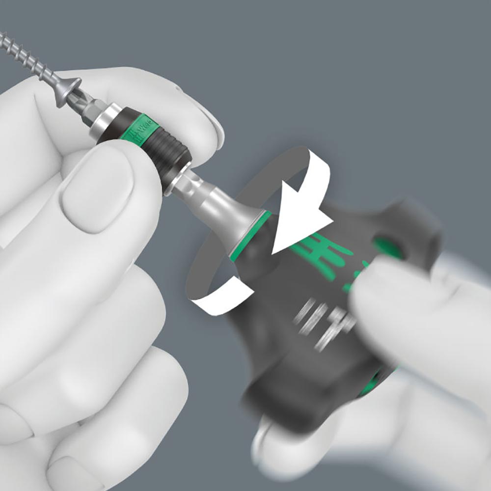 416 T-Handle Bitholding Screwdriver W/Ratchet