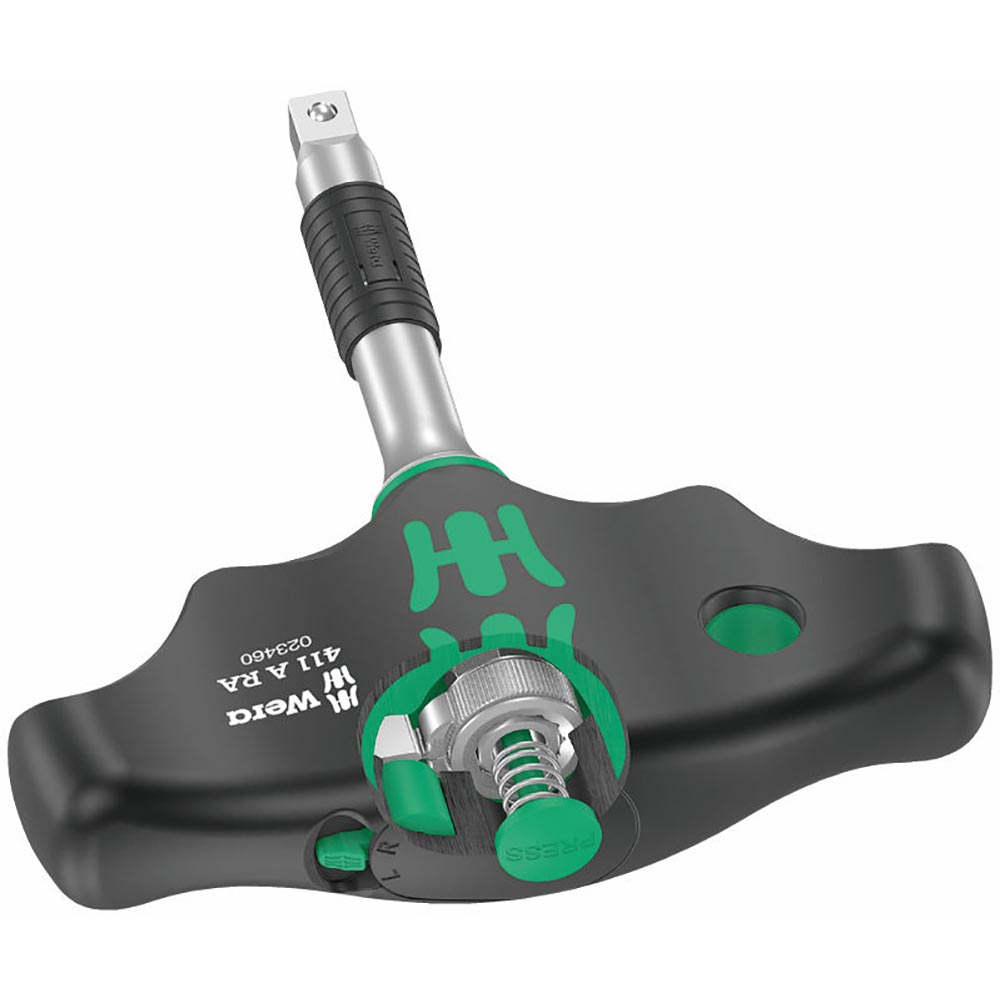 411 T-Handle Adapter Screwdriver 1/4 with Ratchet