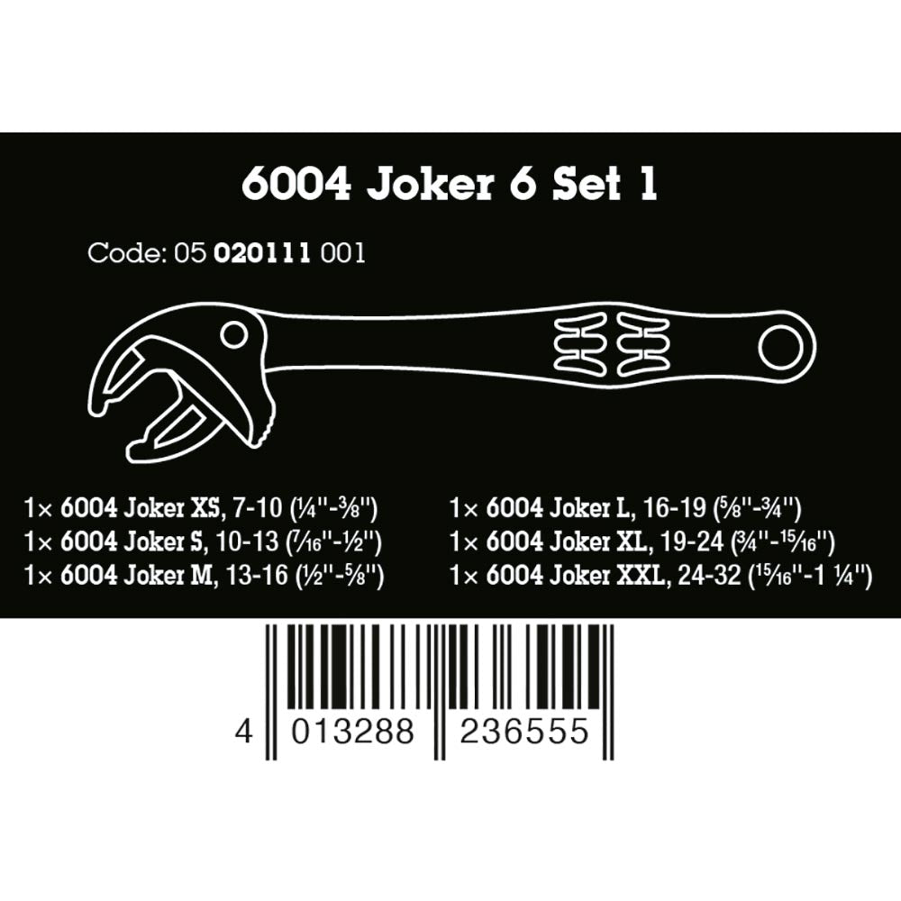 6004 Joker 6 Spanner Pack