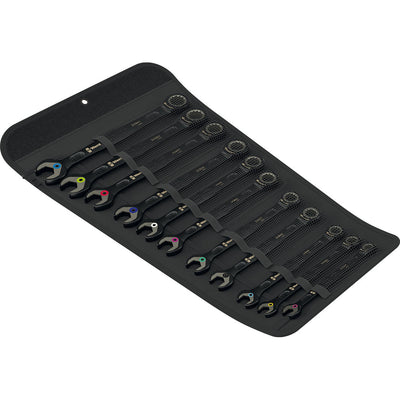6000 Joker Ratcheting Wrench Set 11pcs Black Edition
