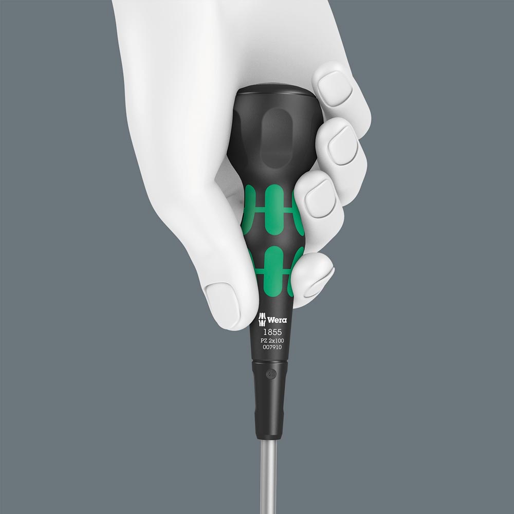 1850 Kraftform Pozidriv Ball Grip Screwdriver