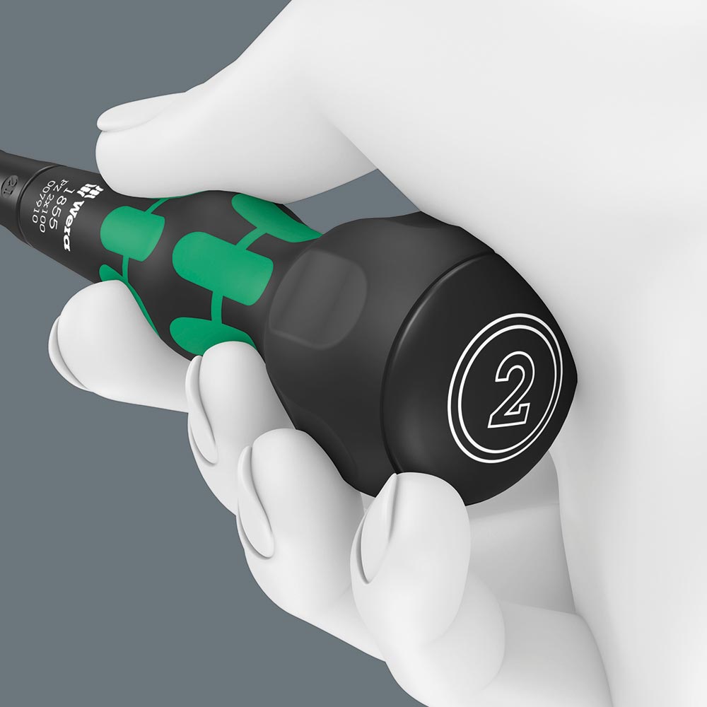 1850 Kraftform Pozidriv Ball Grip Screwdriver