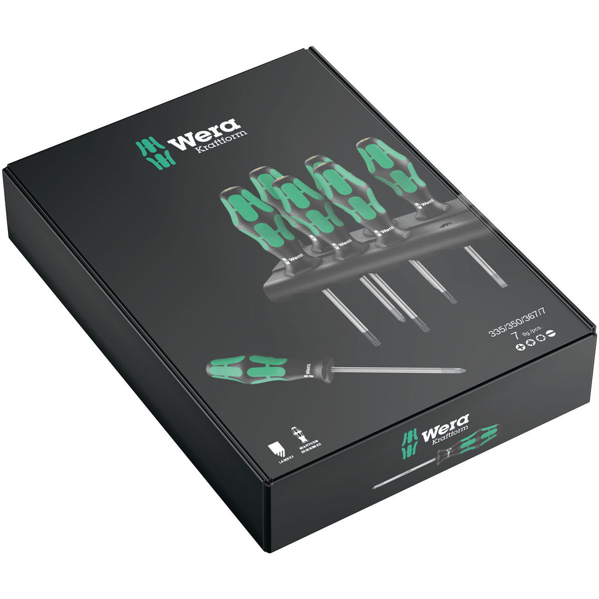 Rack Screwdriver Set Kraftform Plus 7pcs