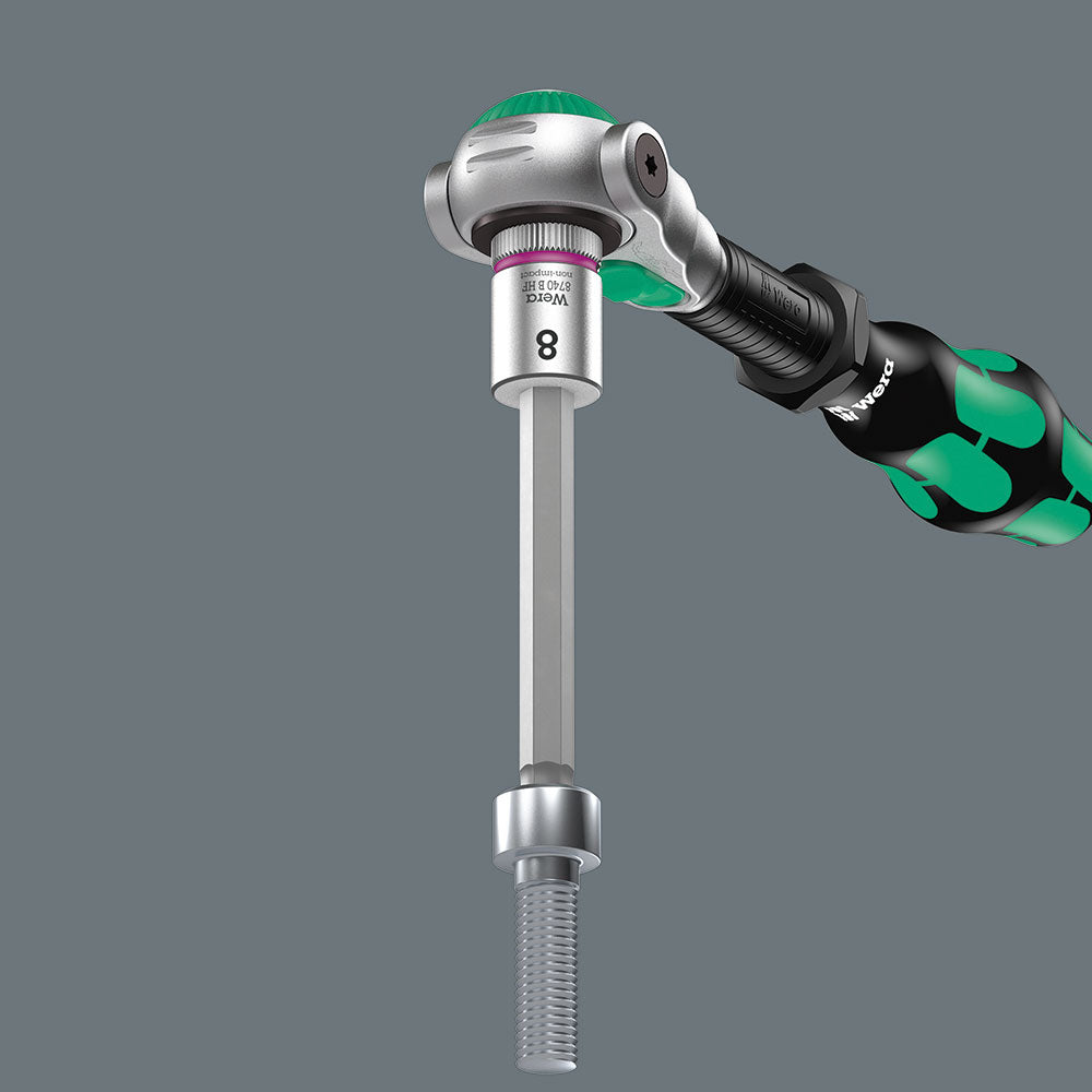 8740 B 1 Zyklop Bit Socket With Holding Function 3/8
