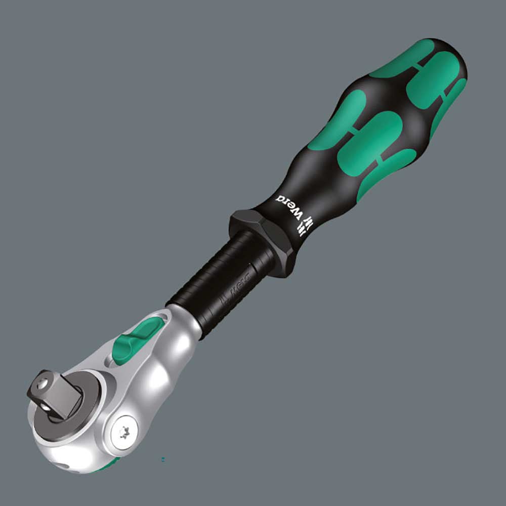 8100 SB 2 Zyklop Speed Ratchet Set 3/8 Drive Metric