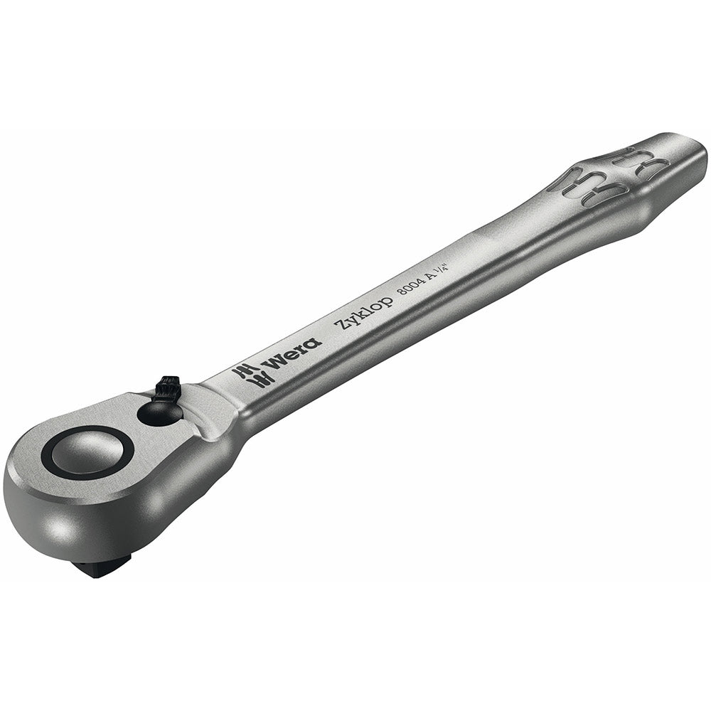 8004 A Zyklop Metal Ratchet with switch lever and 1/4 drive