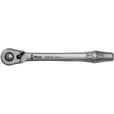 8004 A Zyklop Metal Ratchet with switch lever and 1/4 drive