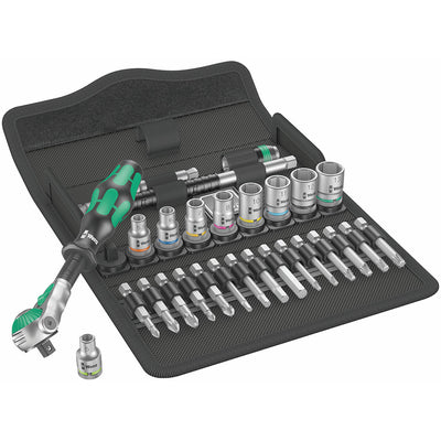 8100 SA 6 Zyklop Speed Ratchet Set, 1/4 Drive