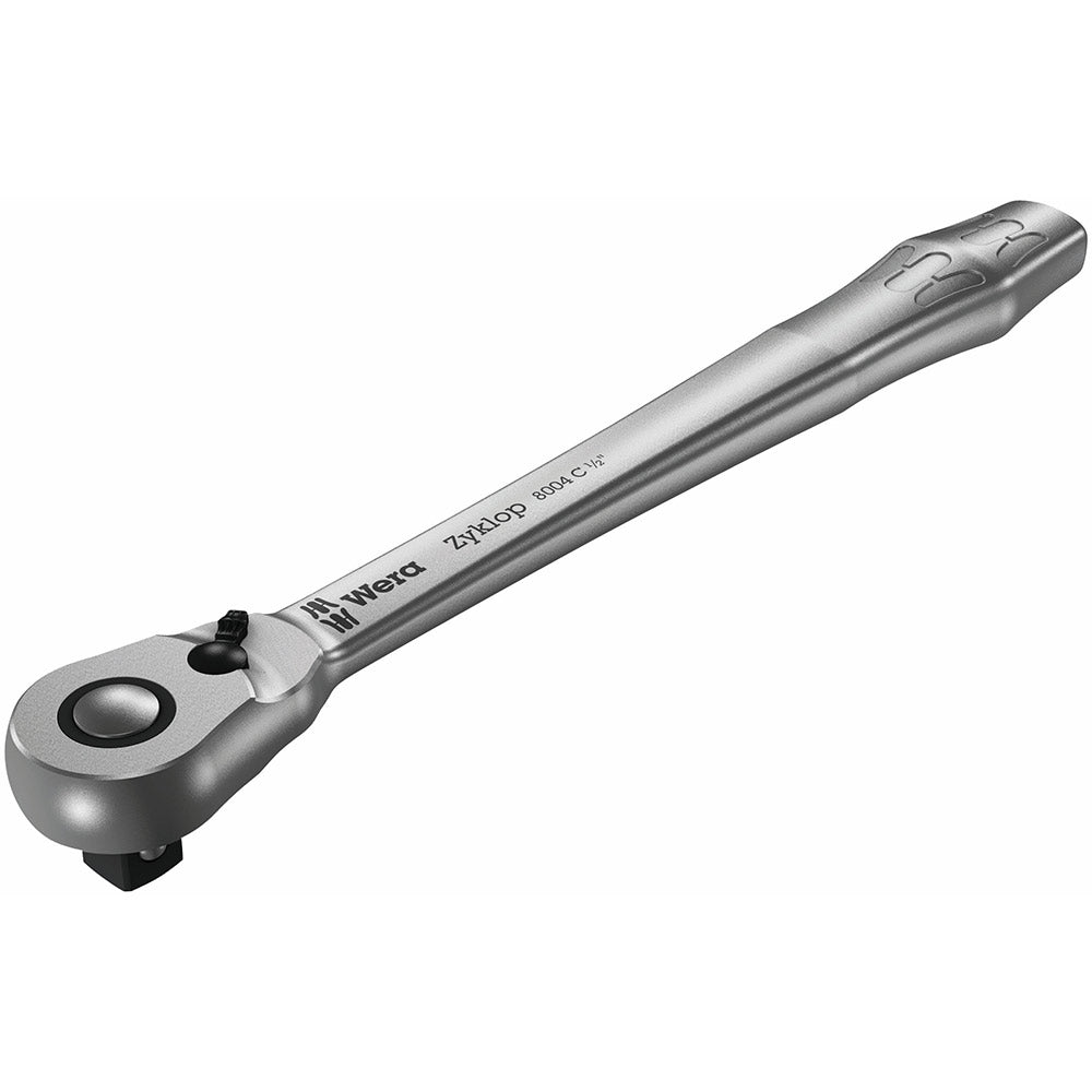 8004 C Zyklop Metal Ratchet With Switch Lever And 1/2 Drive