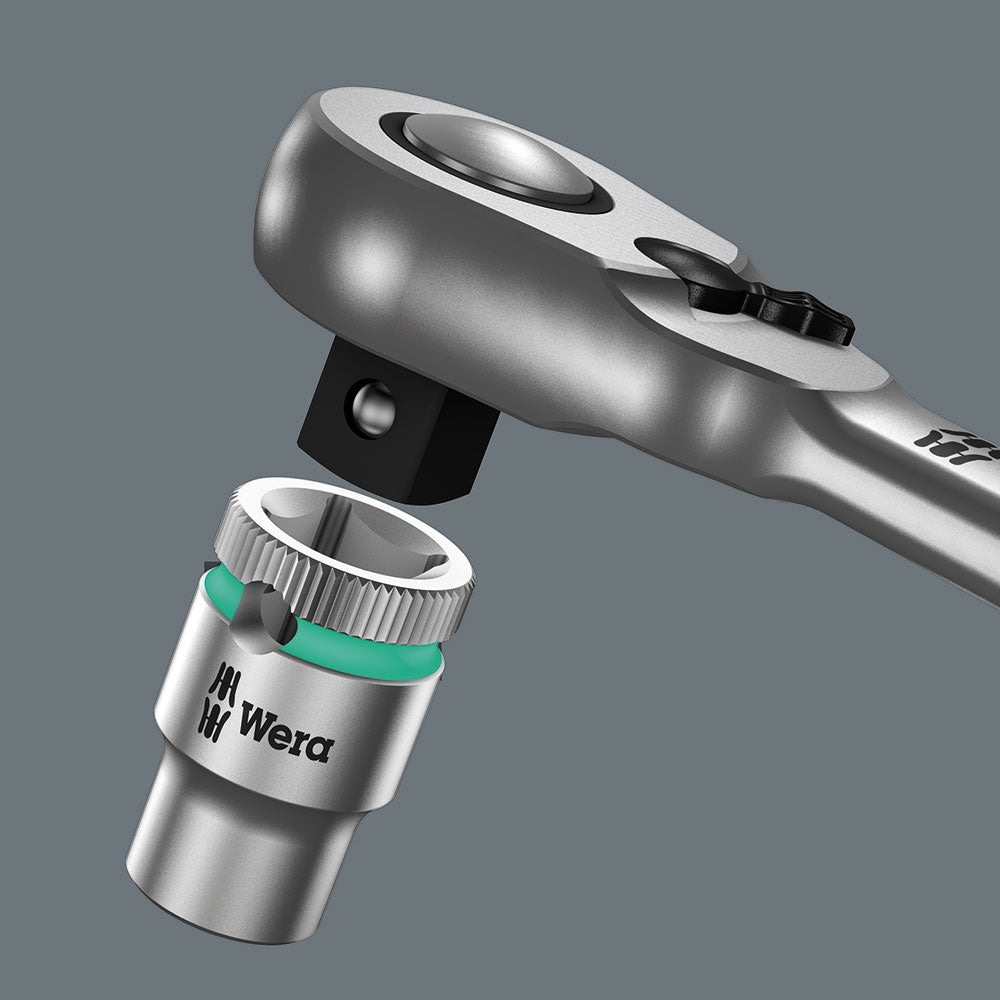 8004 C Zyklop Metal Ratchet With Switch Lever And 1/2 Drive