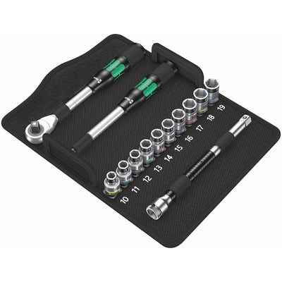 8006 SC 1 Zyklop Hybrid Ratchet Set 1/2 Drive