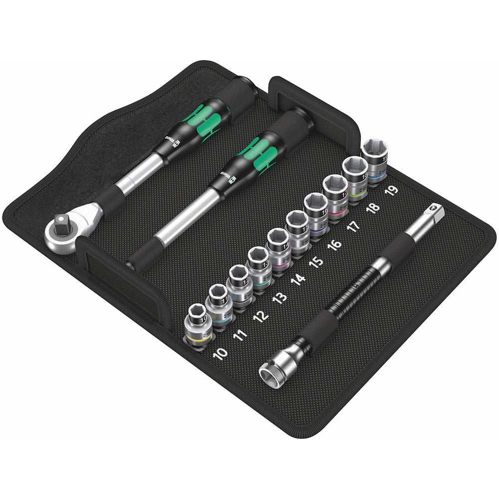 8006 SC 1 Zyklop Hybrid Ratchet Set 1/2 Drive