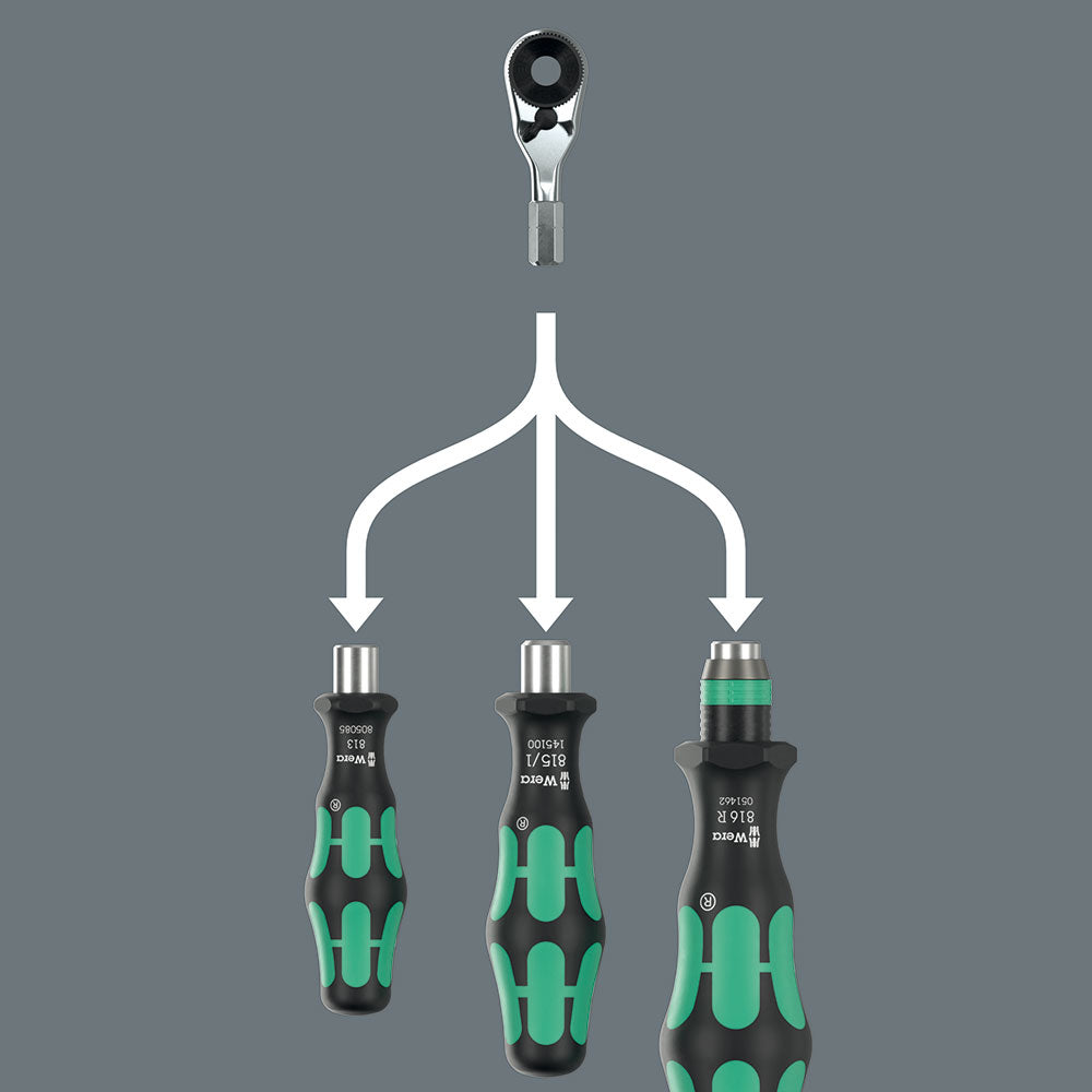 8011 Zyklop Mini Ratchet 1/4"