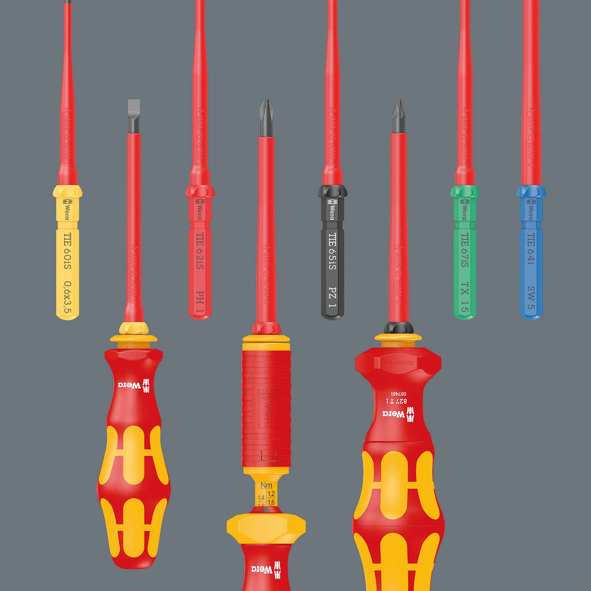 Kraftform Kompakt VDE 16 Universal 1 Tool finder 16pcs