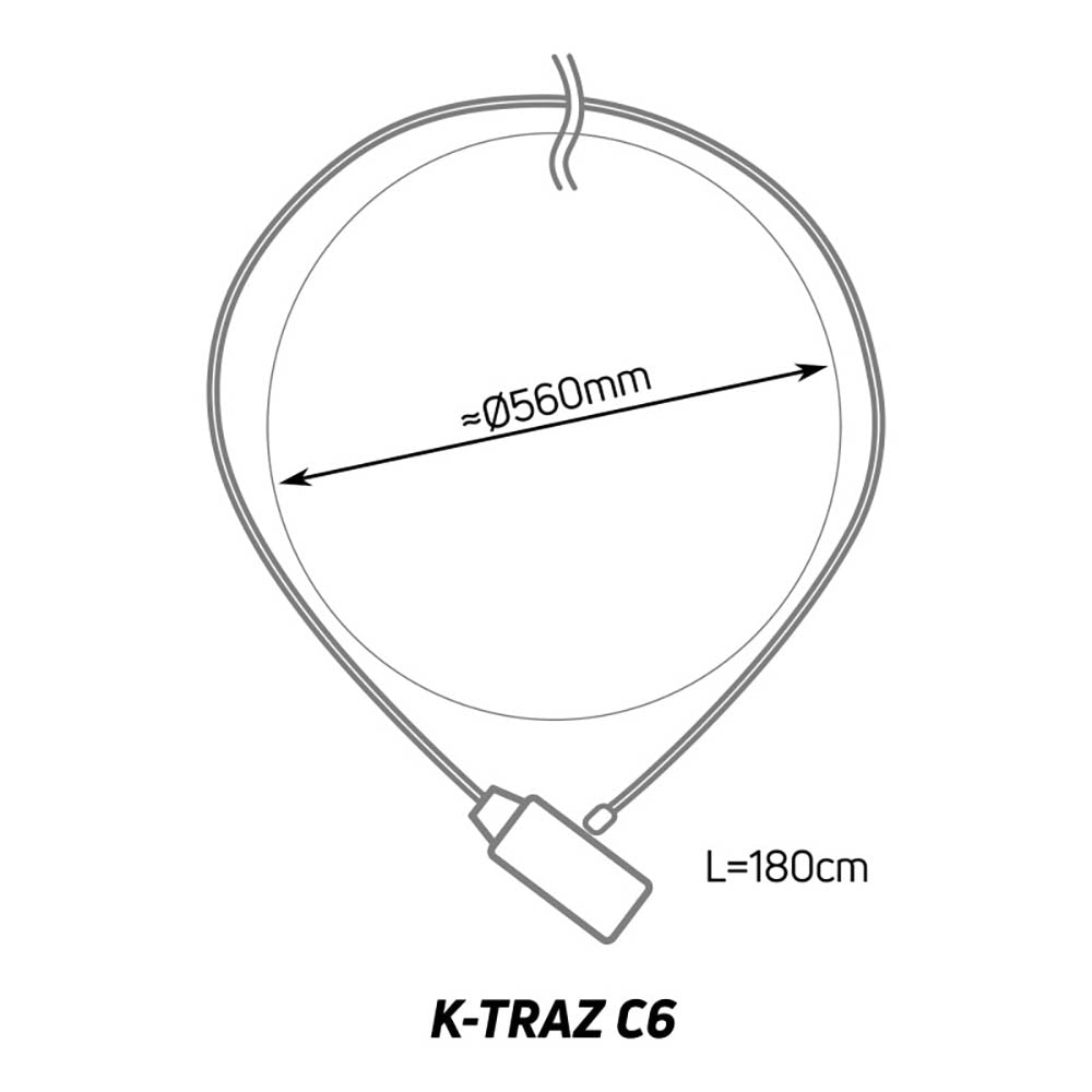 K-Traz C6 Cable Lock