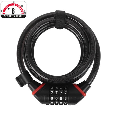 K-Traz C6 Coded Cable Lock