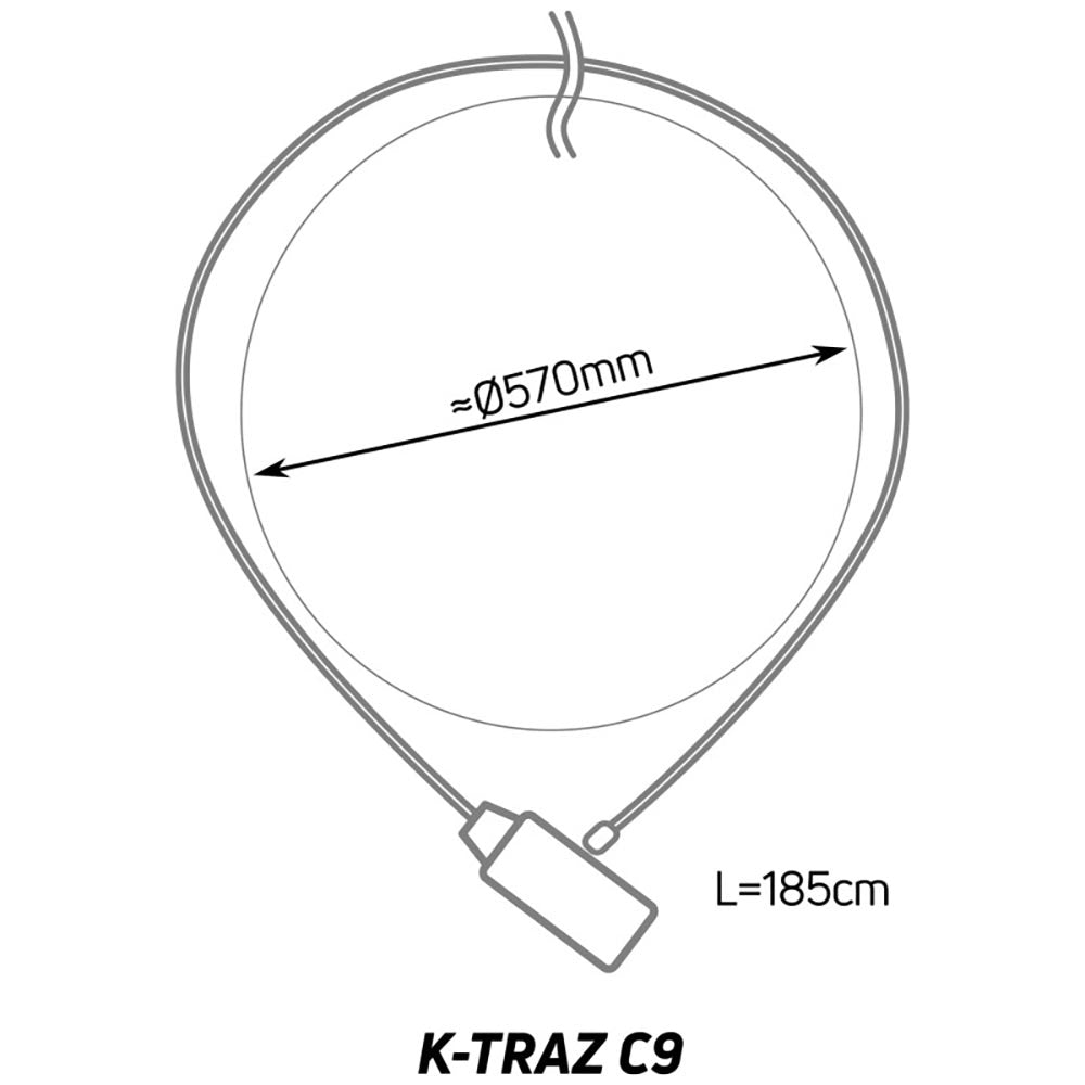 K-Traz C9 Cable Lock