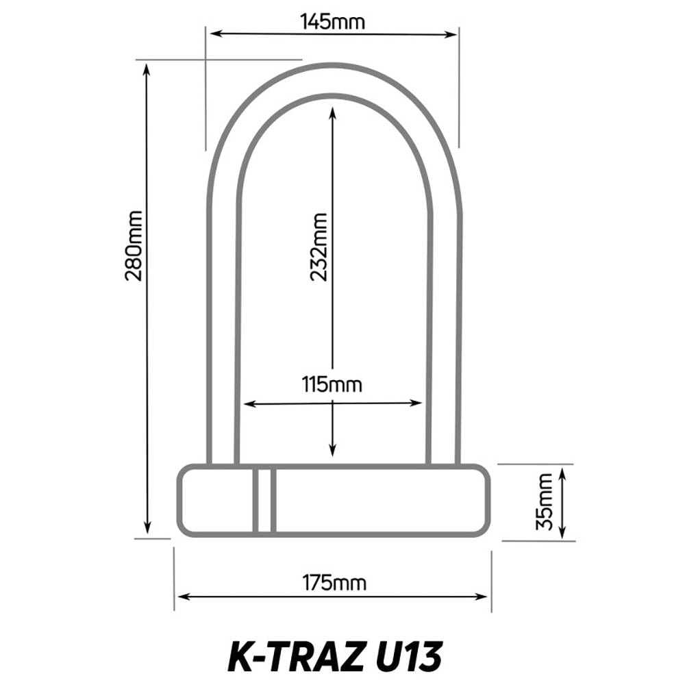 K-Traz U13 U-Lock