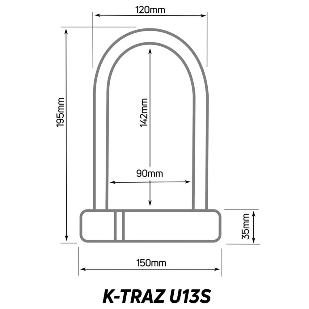 K-Traz U13 S U-Lock