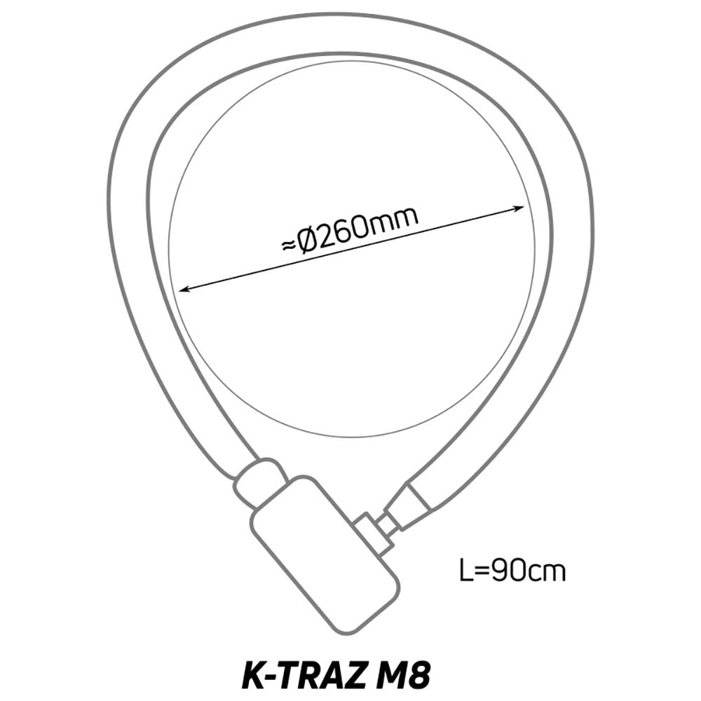 K-Traz M8 Chain Lock