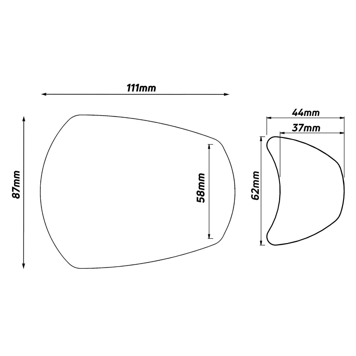 Espion E100 Cargo Mirror