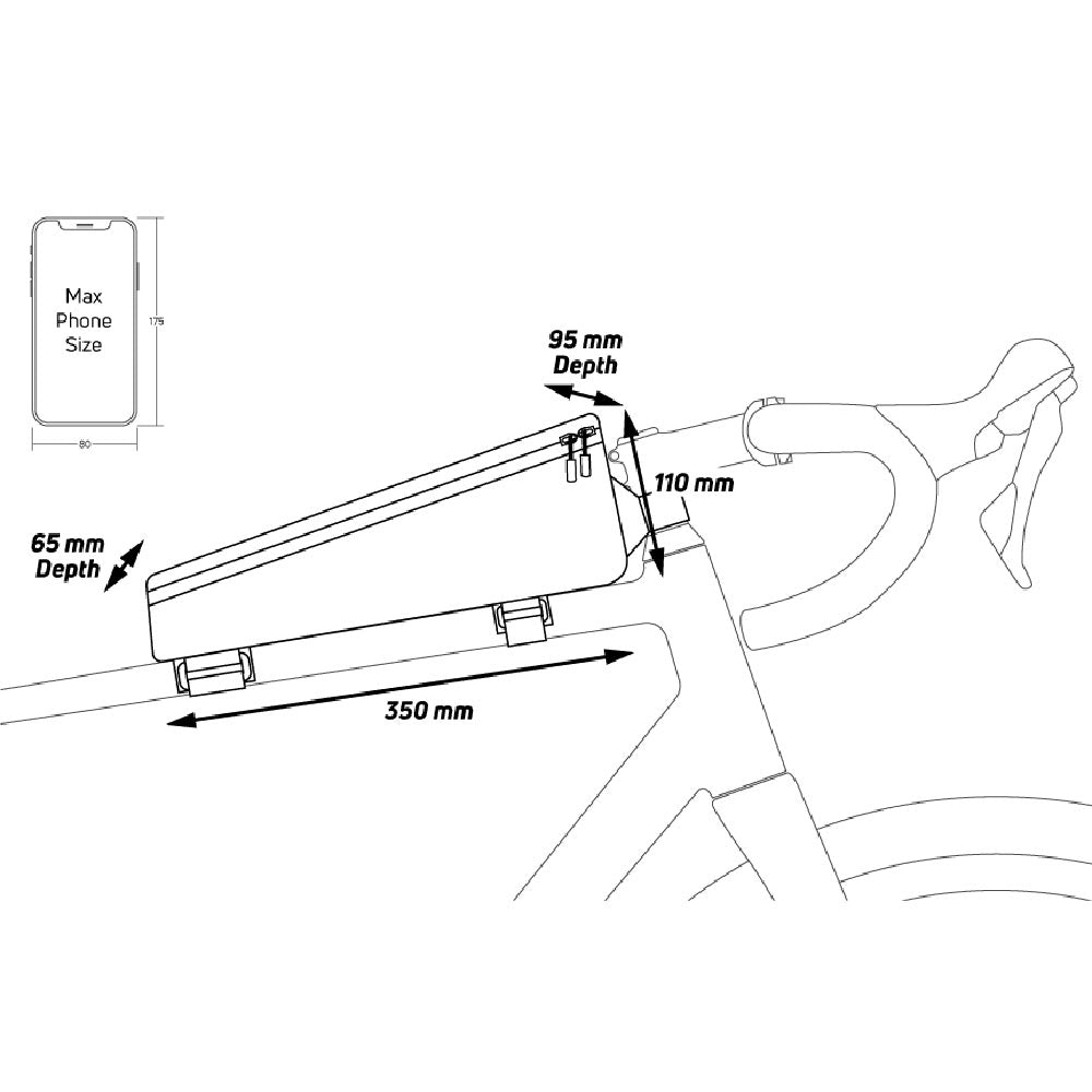 Console Pack T3 Top Tube Bag